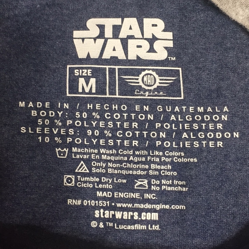 Star Wars Long Sleeve Tee Shirt - Picture 4 of 6